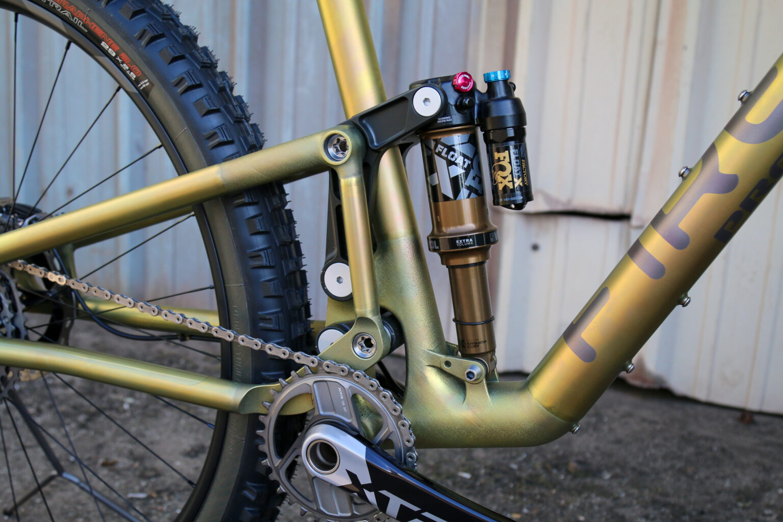 Firefly 3d printed mtb rear suspension
