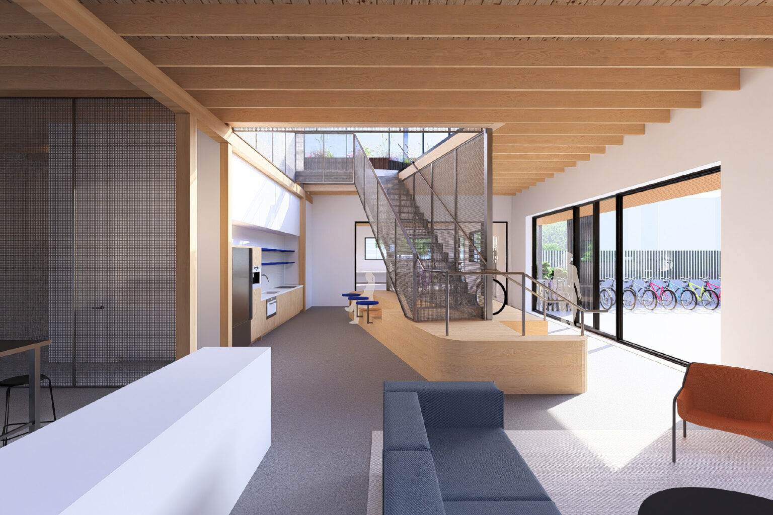 Rendering of Firsthand Framebuilding School