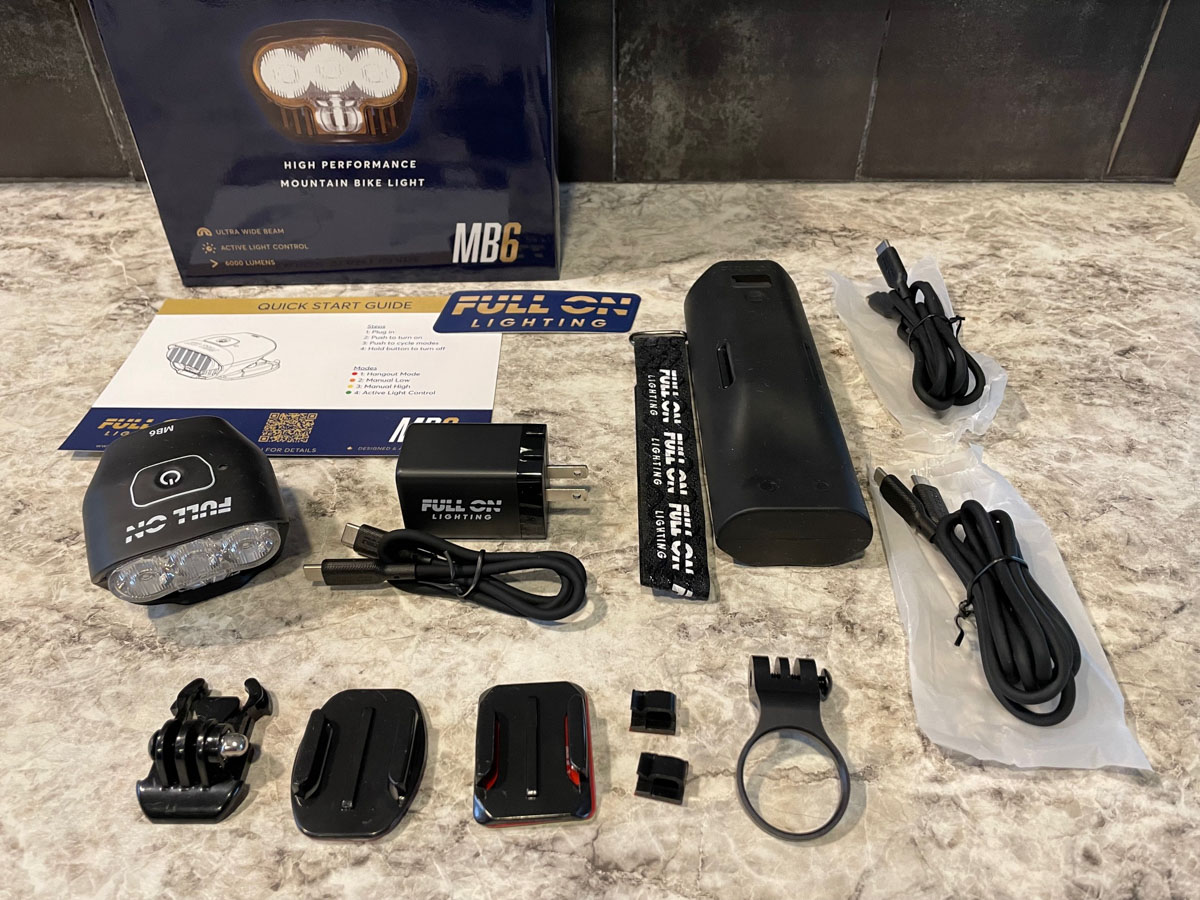 Full On Lighting MB6, complete kit
