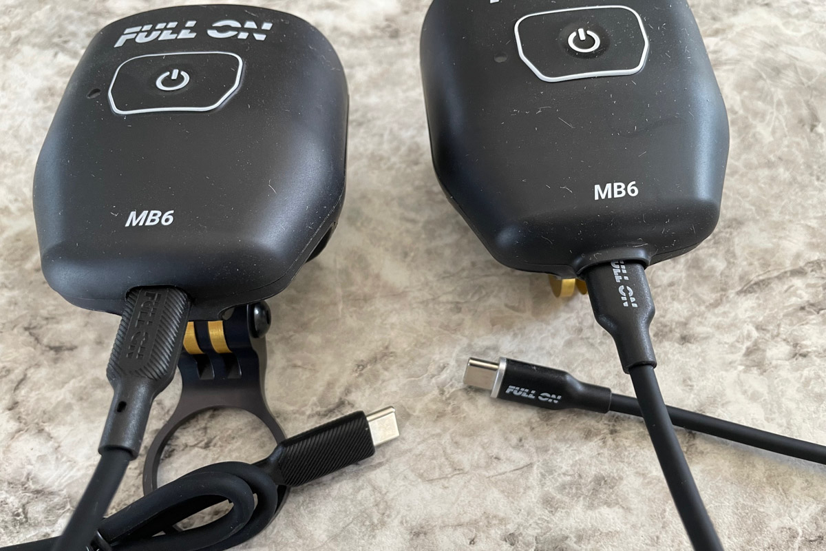 Full On Lighting MB6, old and updated models