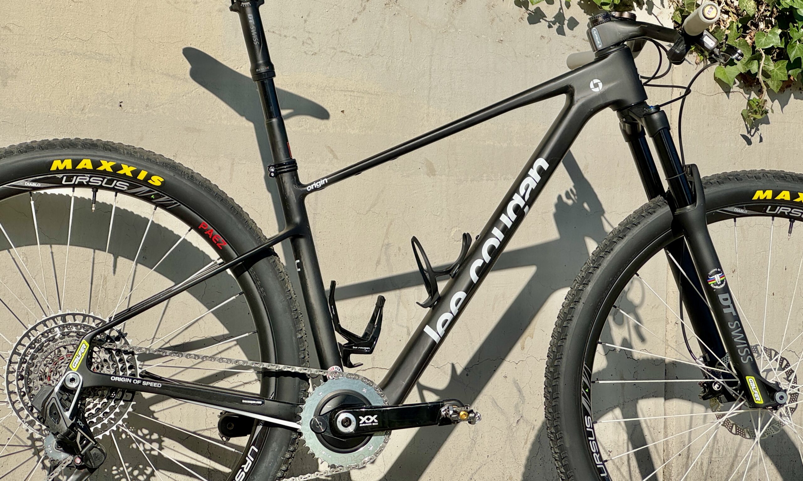 Lee Cougan Rampage Origin XC hardtail frame