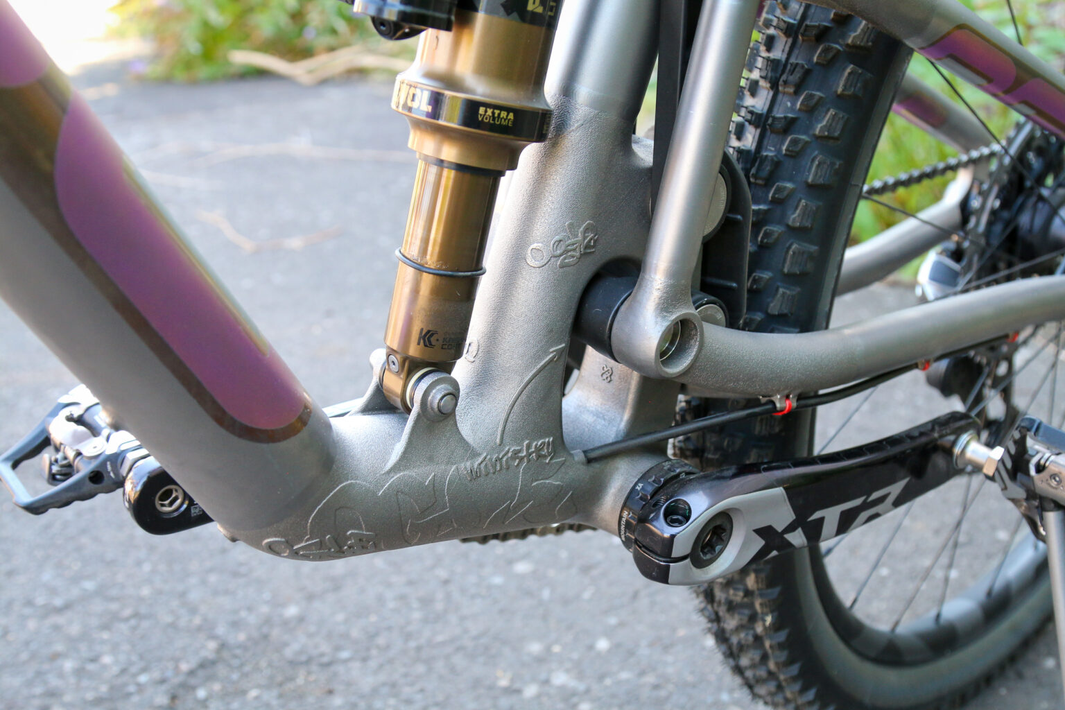 OCDC 3d printed titanium bottom bracket