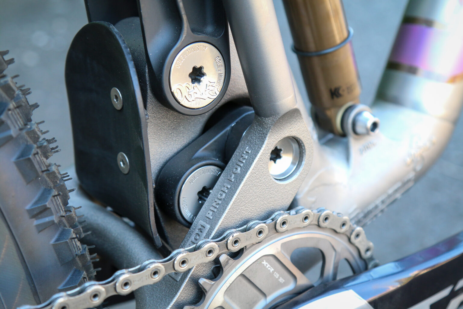 OCDC 3d printed titanium suspension system