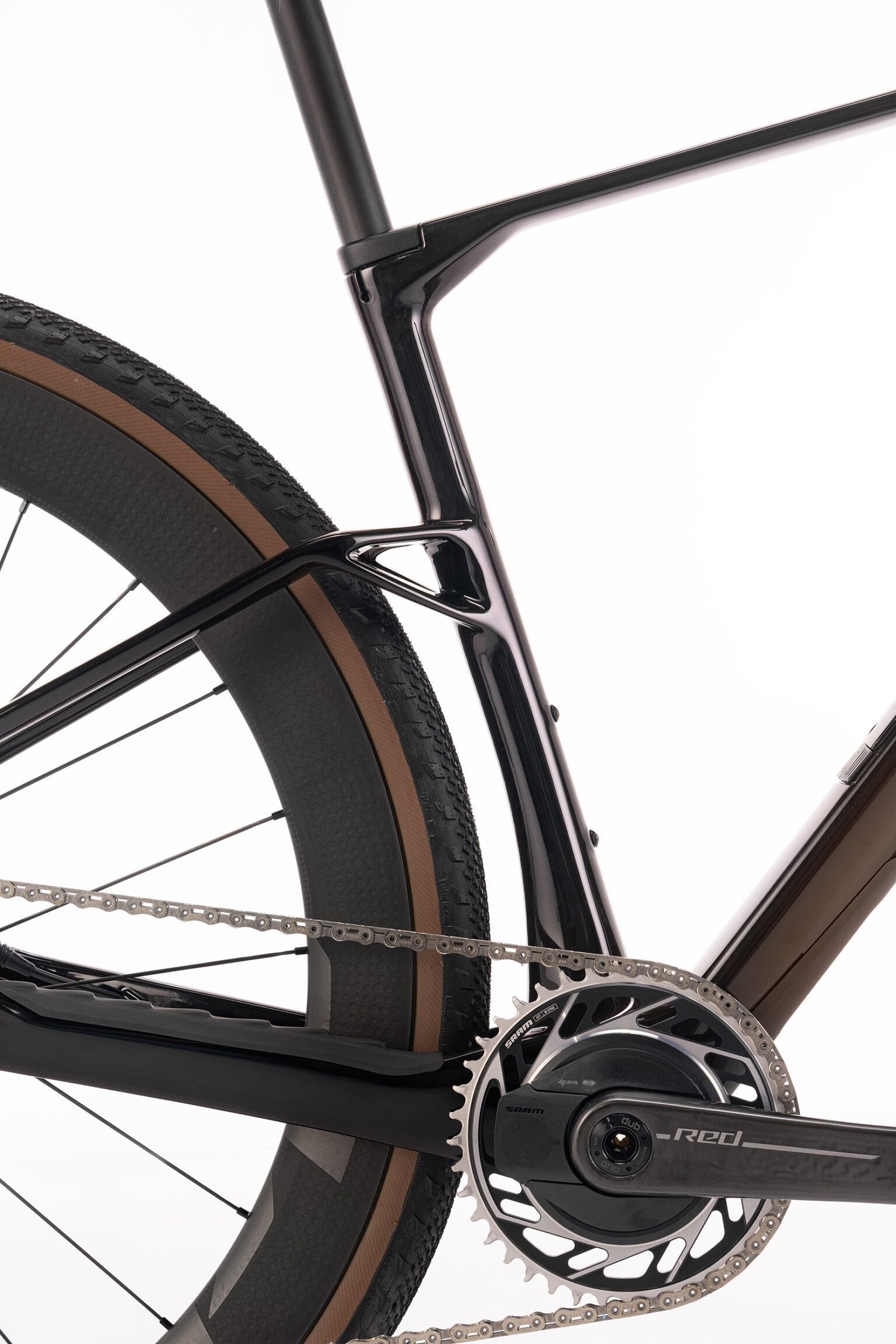 rear of the Mondraker Arid Carbon Unlimited Eclipse