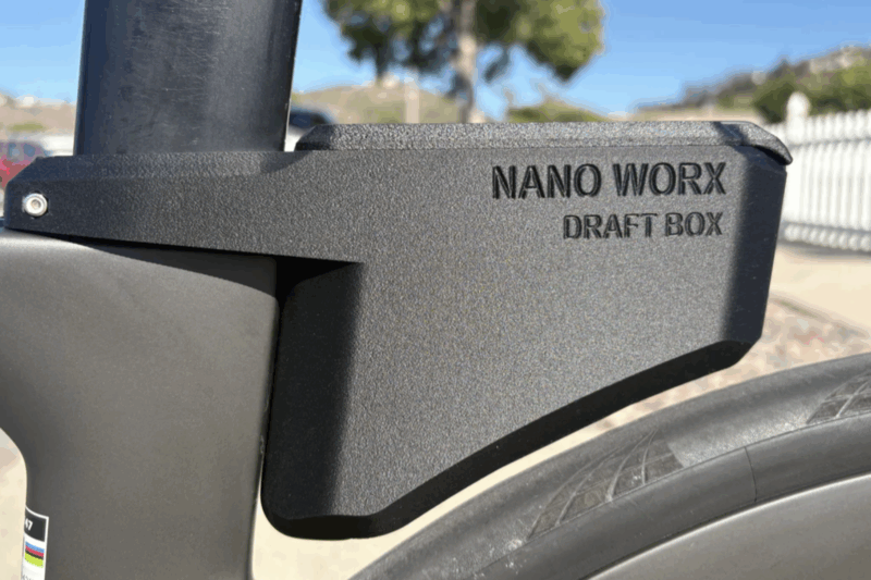 The Nano Worx Draft Box Adds Aero Storage for Cervelo S5, More Platforms to Come!