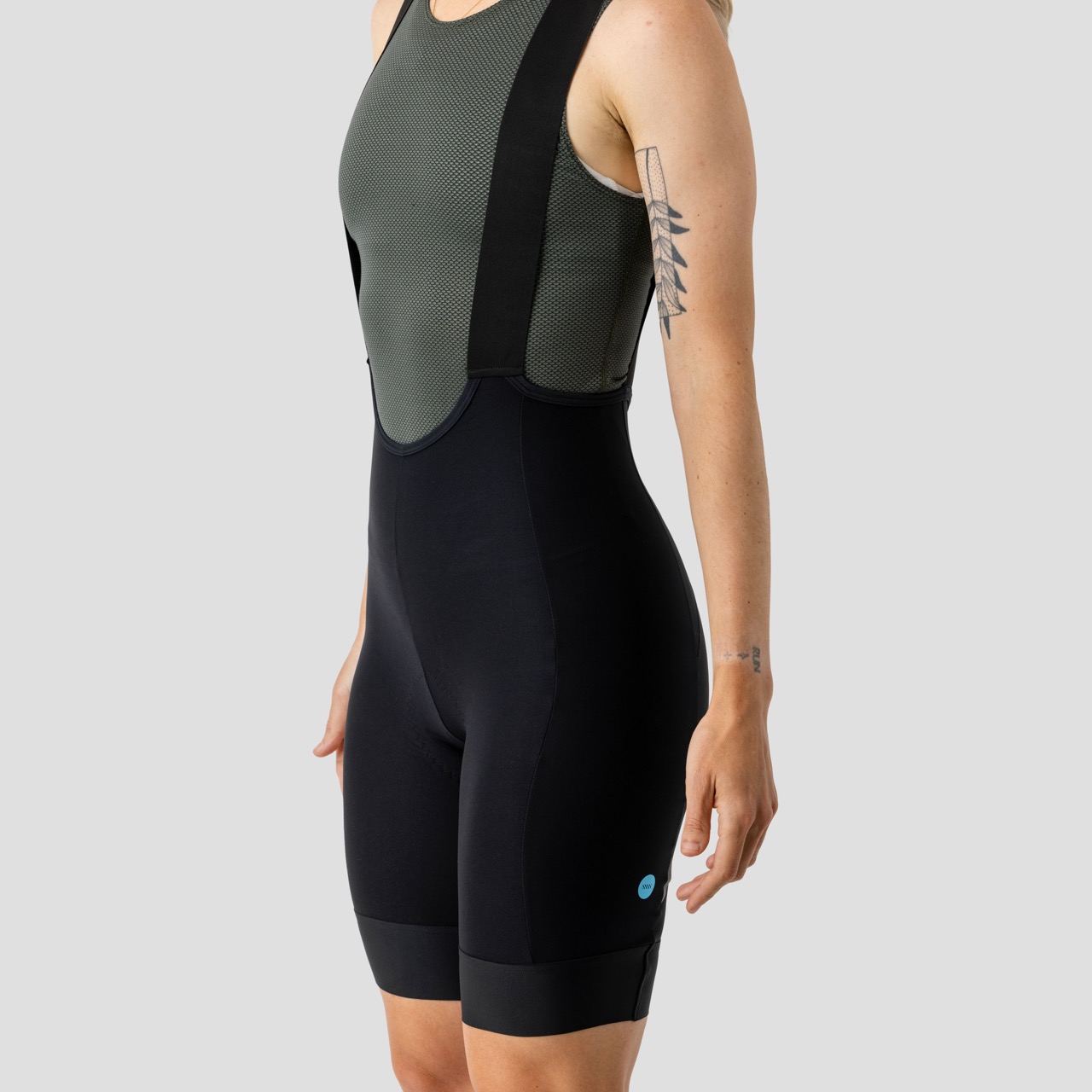 Ornot NOT-Cargo Bibs and Swiss Cap womens side view