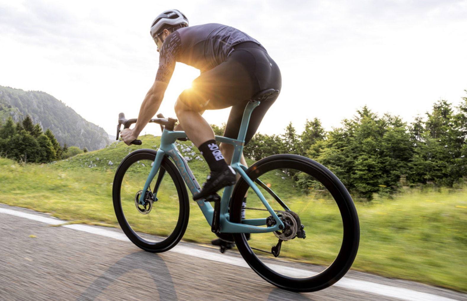 Pinarello F series riding