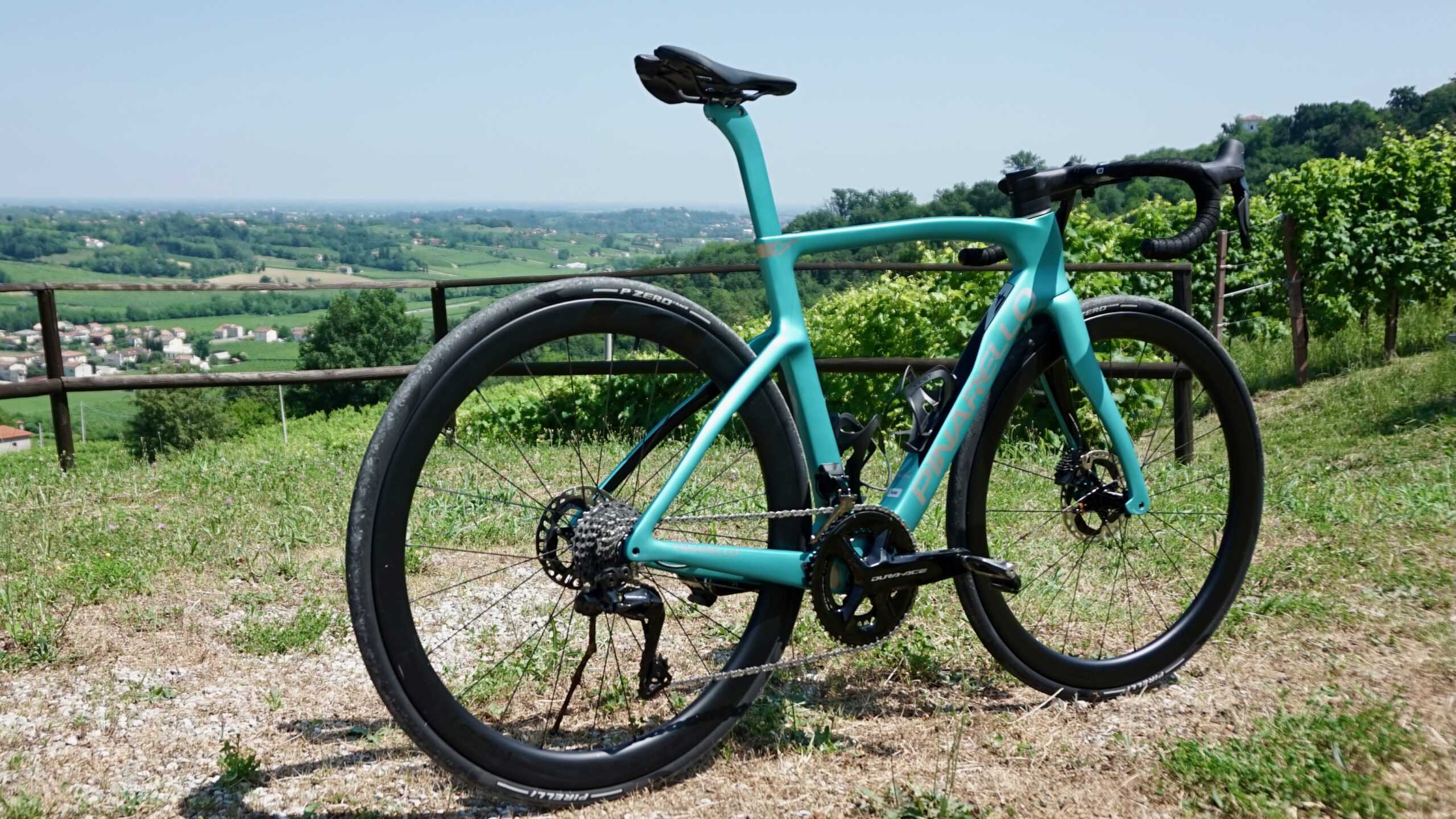 Pinarello F9 review back