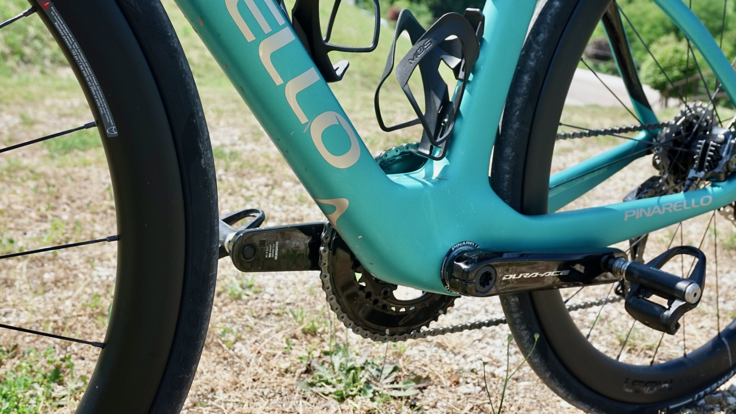Pinarello F9 review crankset