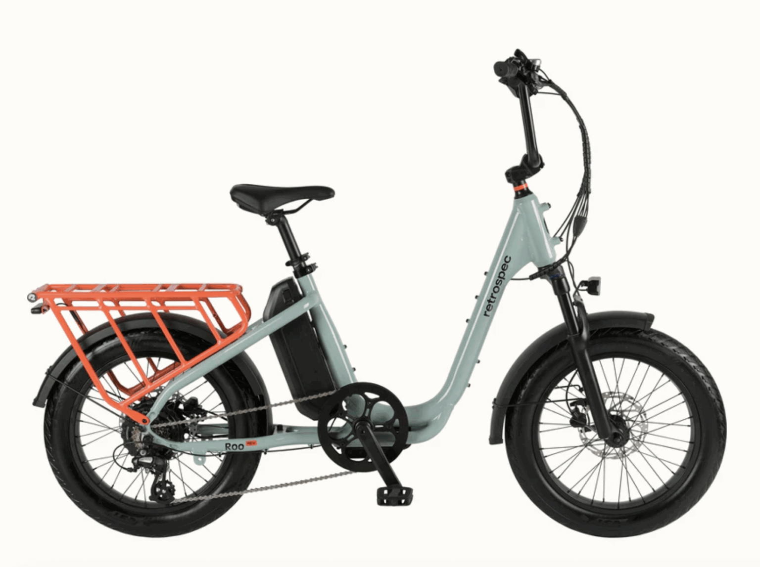 Retrospec's new e-cargo bike the Roo Rev