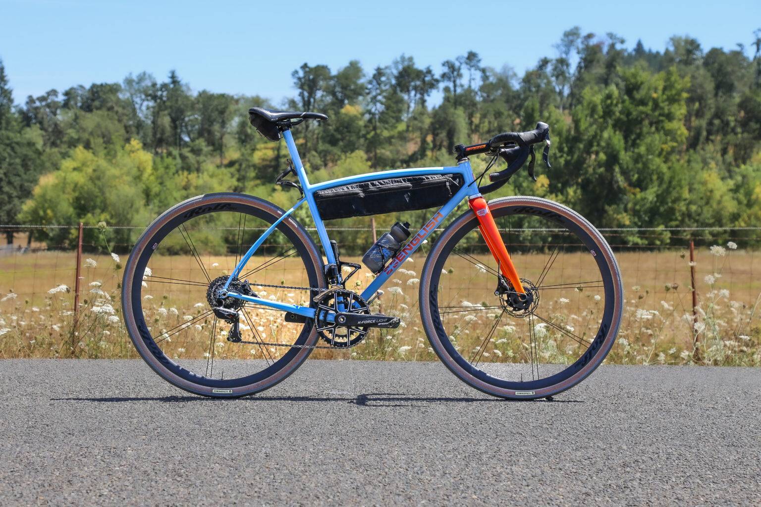 Vigor AR Stealth Wheels on a bike