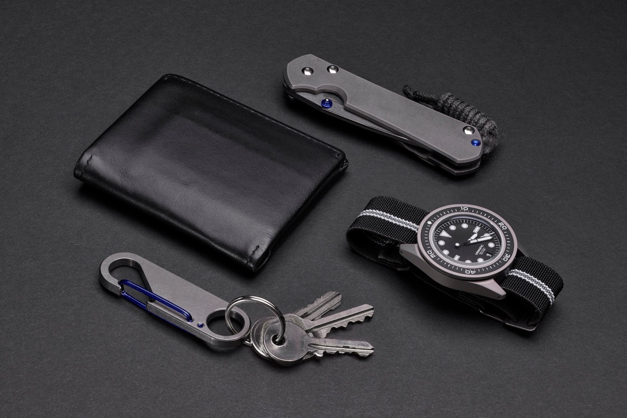 Spurcycle x Ornot Ti Key Clip edc bro
