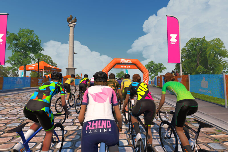Zwift Rolls Out Draft Indicator & New Ride Reports