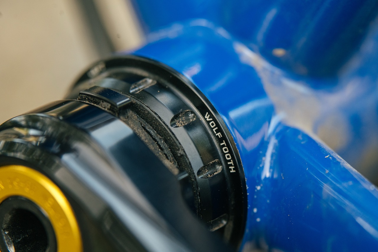 Wolf Tooth's New T47 External Bottom Bracket first pic