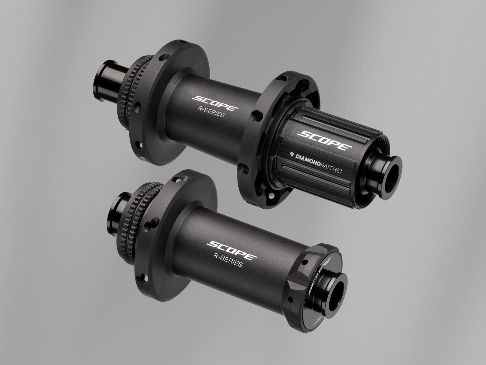 2025 Scope R-Series aero carbon race wheels, hubset