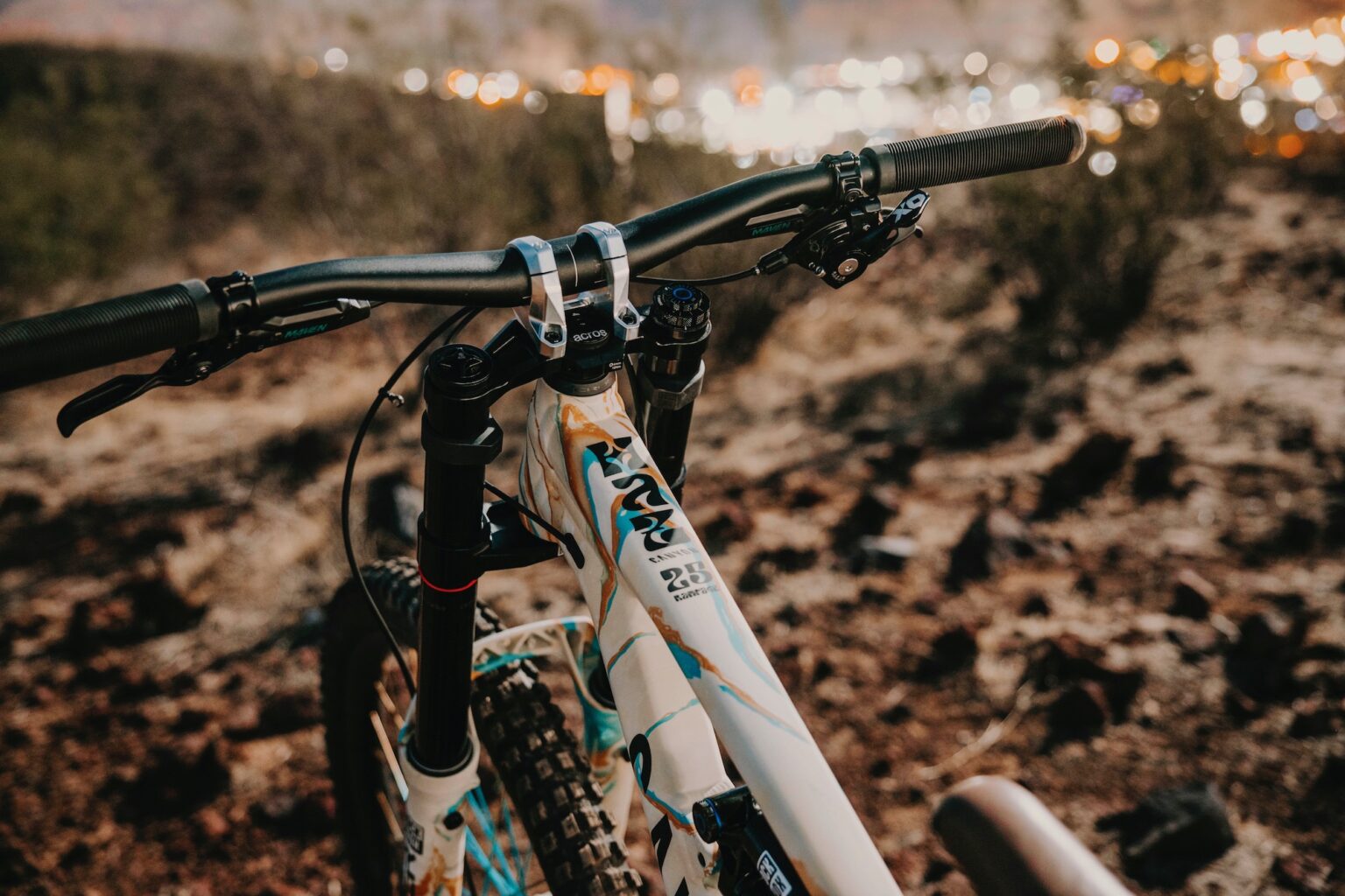 stock image of Haznation's custom Canyon Torque rampage bike