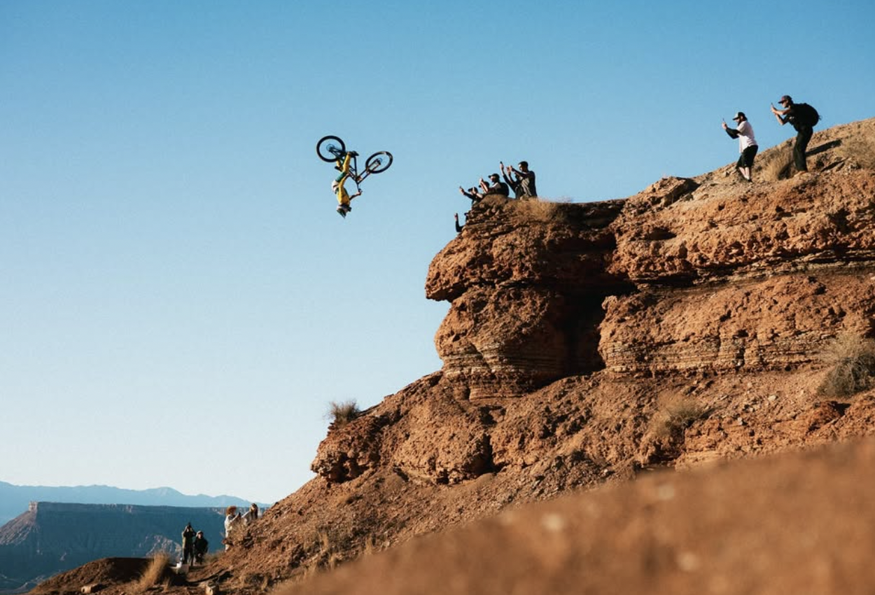 Silva's double backflip attempt at Rampage