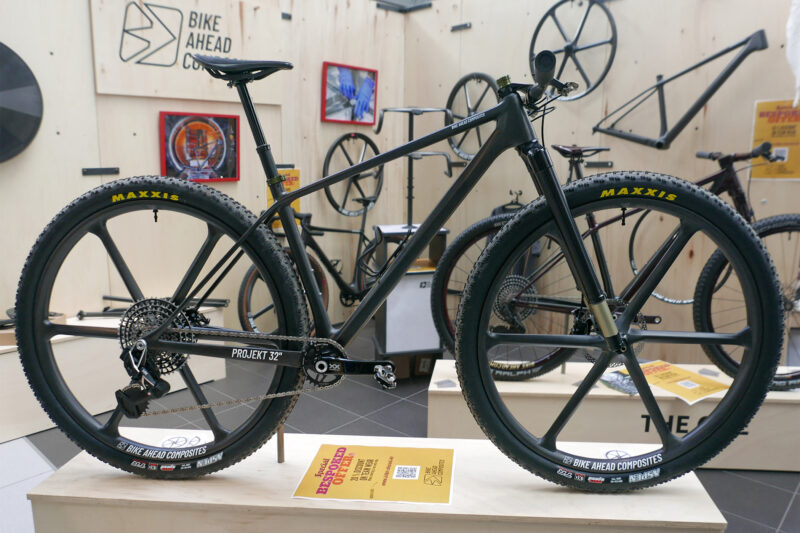 Bike Ahead’s Projekt 32″ Prototype Shows Off Real Big 6-Spoke BiTurbo 32 Carbon Wheels