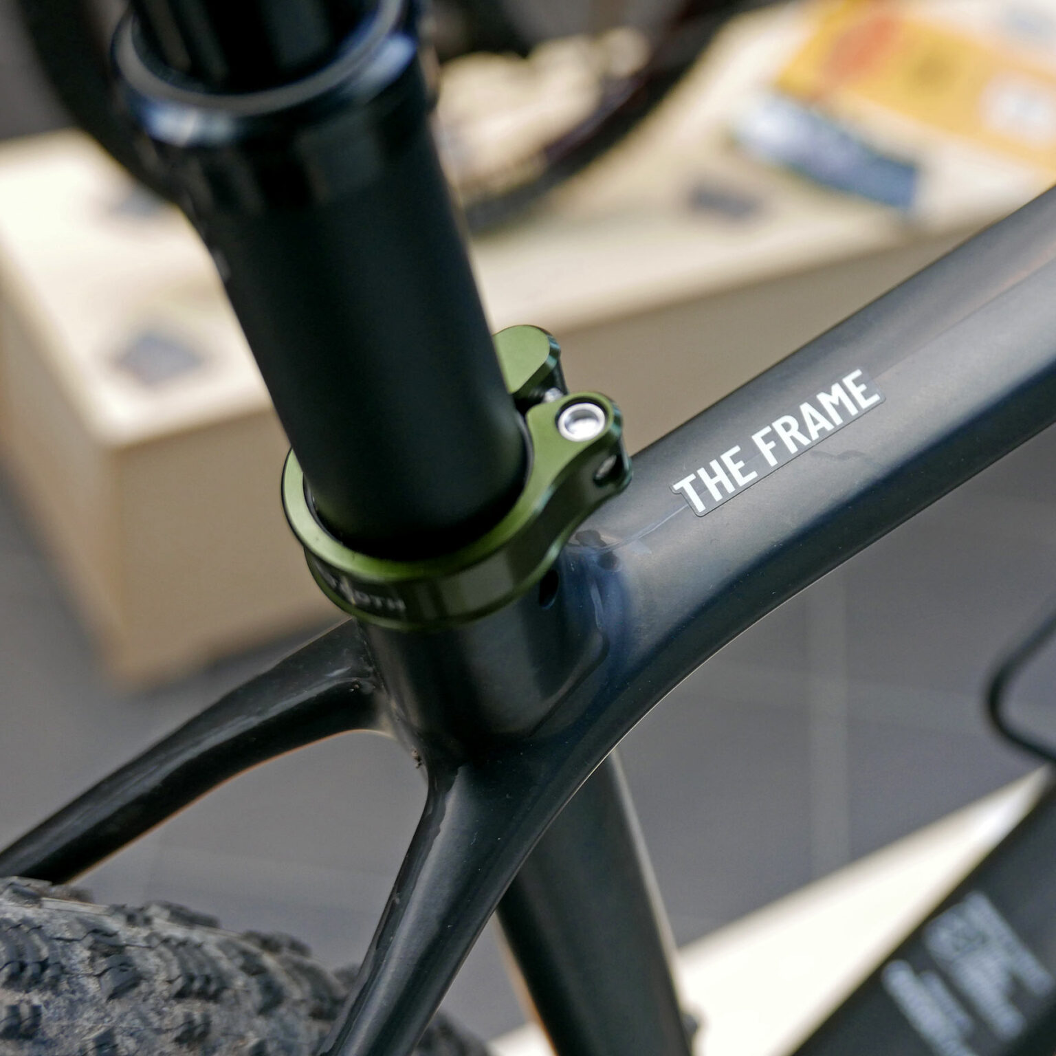 Bike Ahead The Frame Projekt 32" prototype XC bike