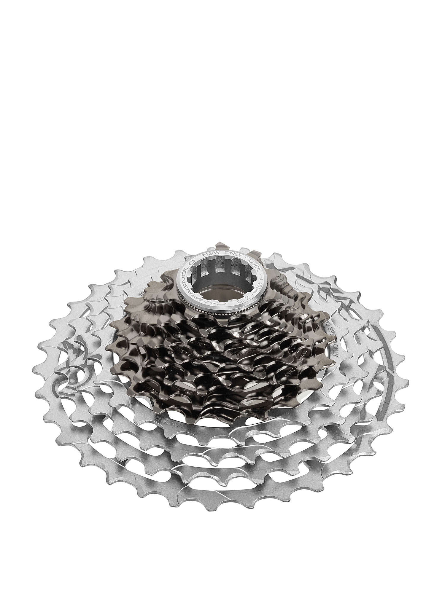 Campagnolo Super Record 13 Ultra lightweight upgrade cassette in titanium & steel