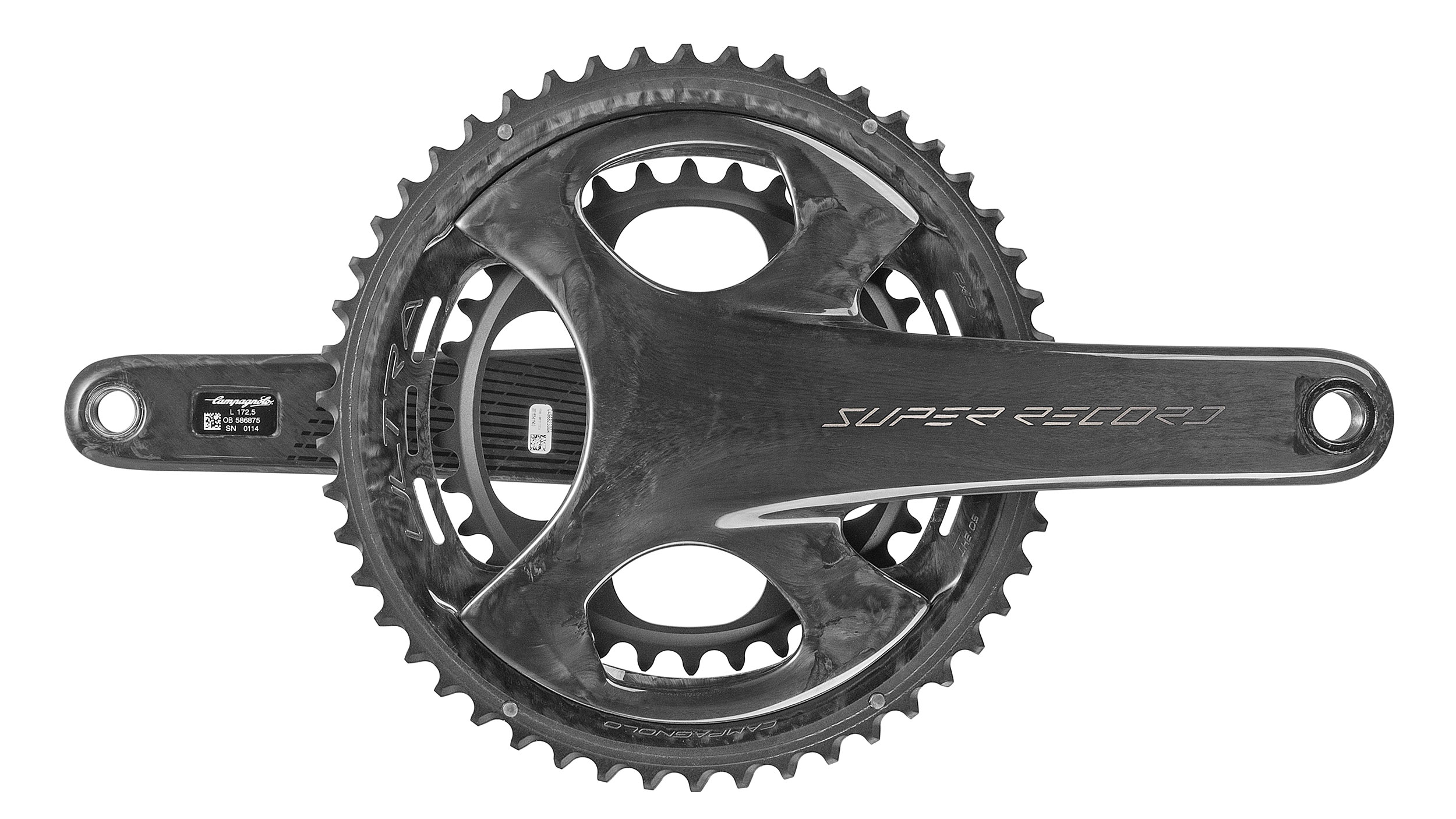 Campagnolo Super Record 13 Ultra lightweight upgraded crankset