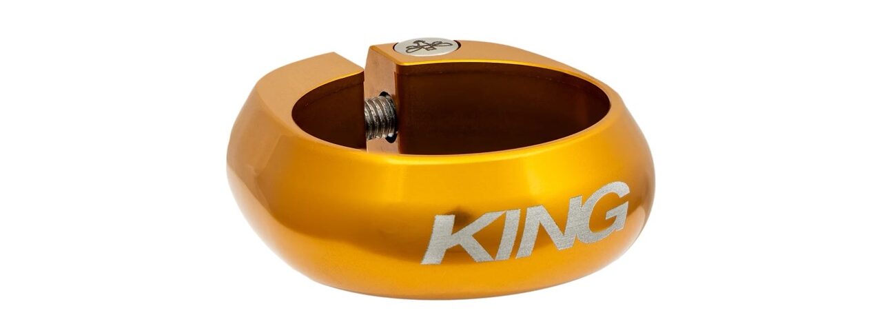 Chris King Gloss Gold Is Done seat collar