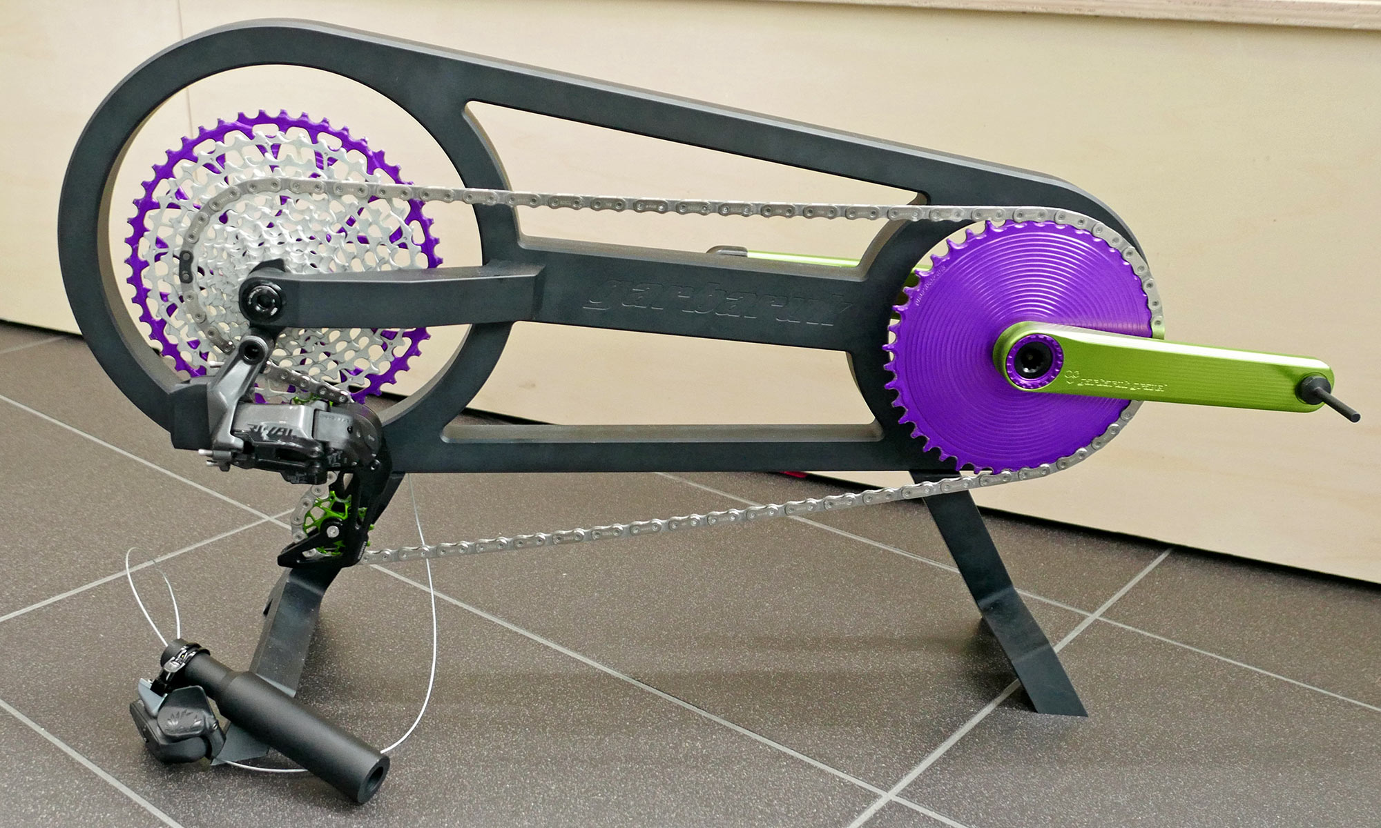 Garbaruk Gen2.0 cassette for gravel lets you run wider 10-48T gearing with standard SRAM Xplr 12-speed derailleur