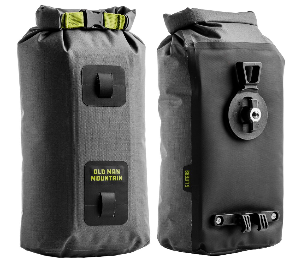 Old Man Mountain 5L Hemlock Bags FLiP front and back