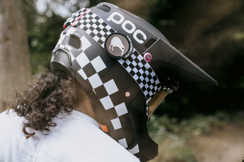 The POC Coron Air Helmet gets the Robin Goomes Special Touch in Time for Rampage