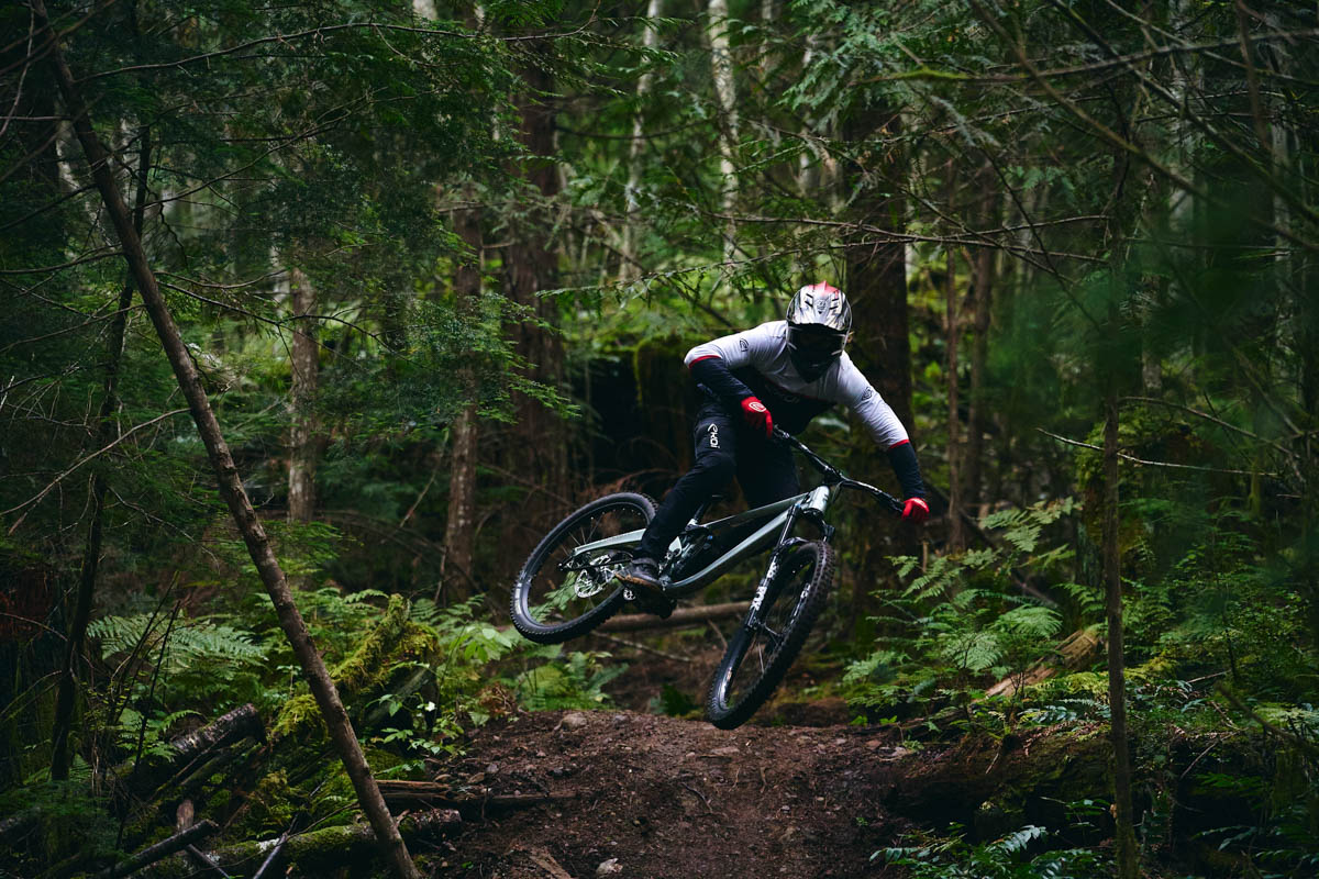 Priority Bicycles Vanth, rider, whip