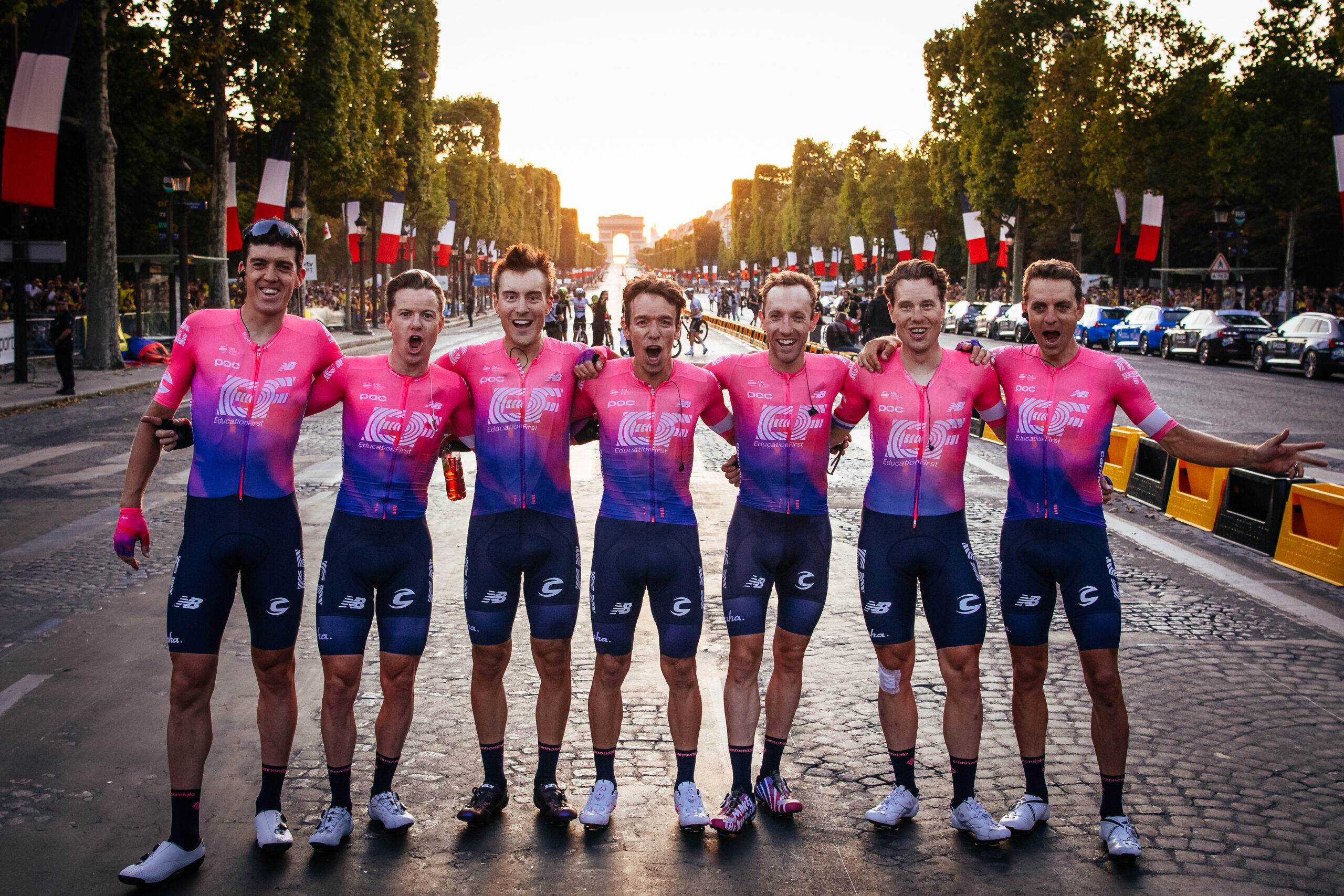 Rapha team at the champs