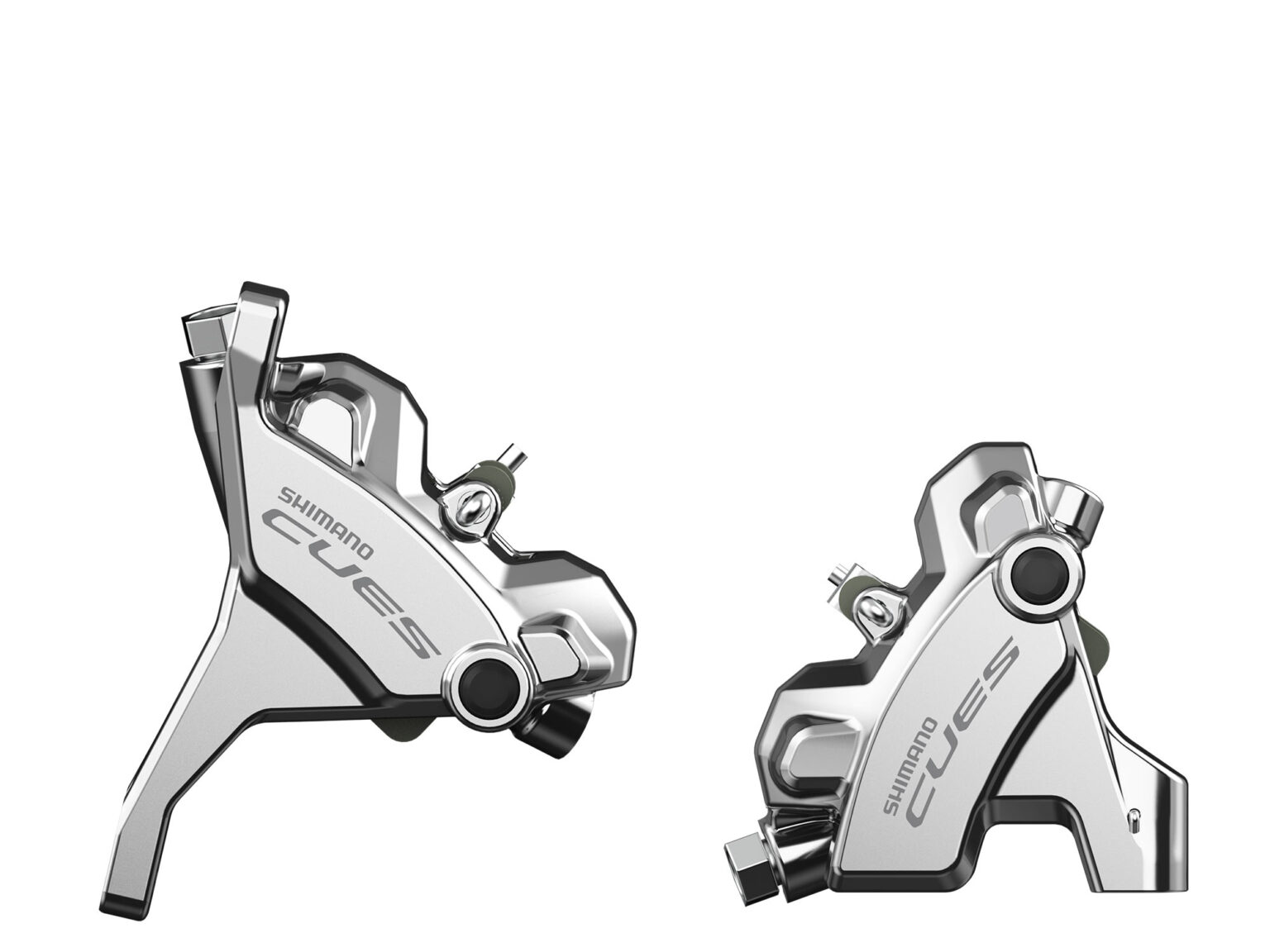Shimano CUES polished silver special edition 1x drop bar groupset, flat mount hydro disc brakes