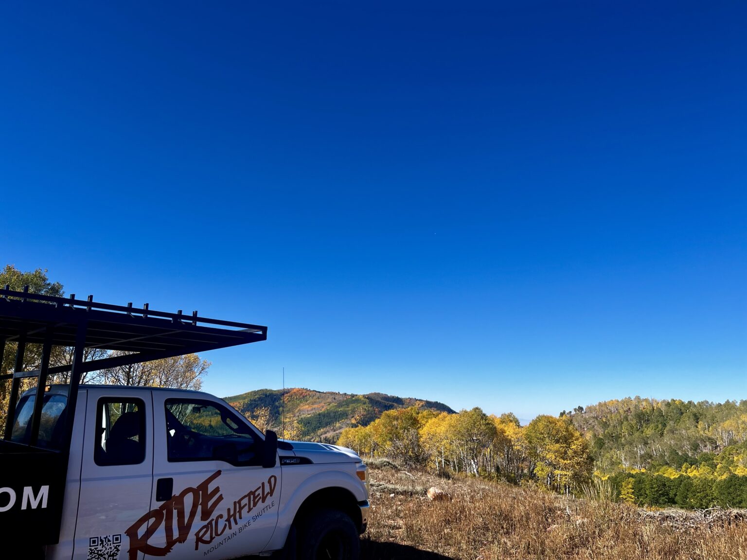 At the very top in the Ride Richfield Shuttle truck