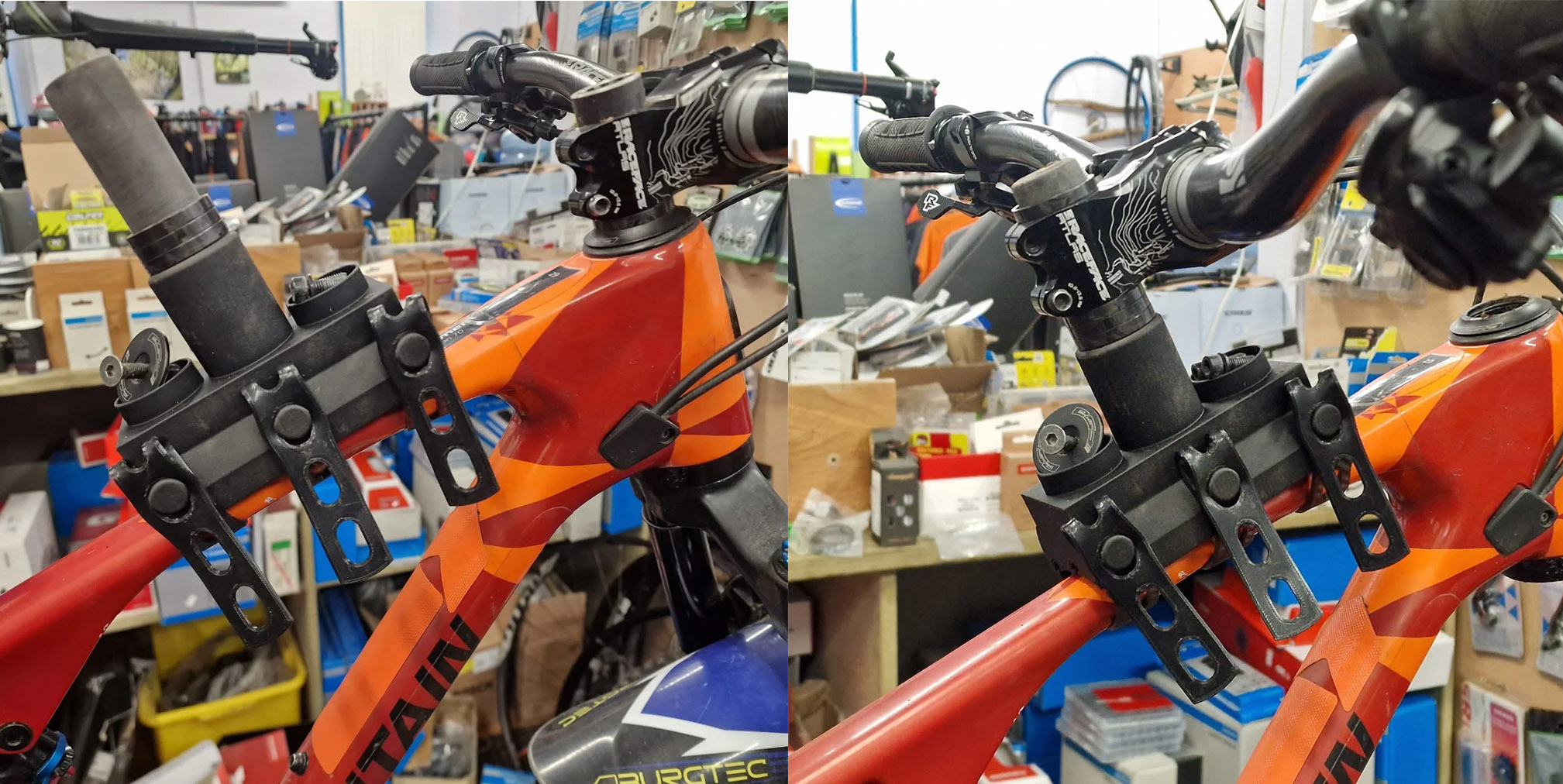 Stem dock side by side