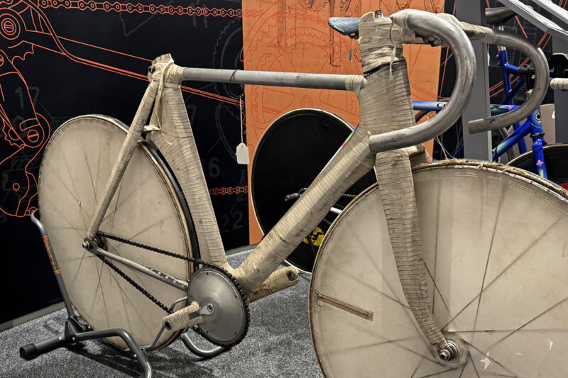 The 1st Aero Bike, 75yr-old Wireless 1x Campy Shifting? That & More in the Ghisallo Museum!