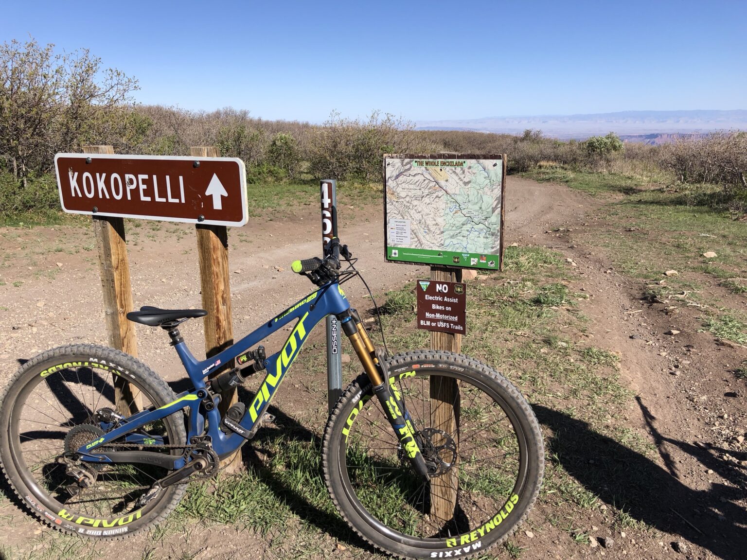 Pivot Firebird in Moab, Utah