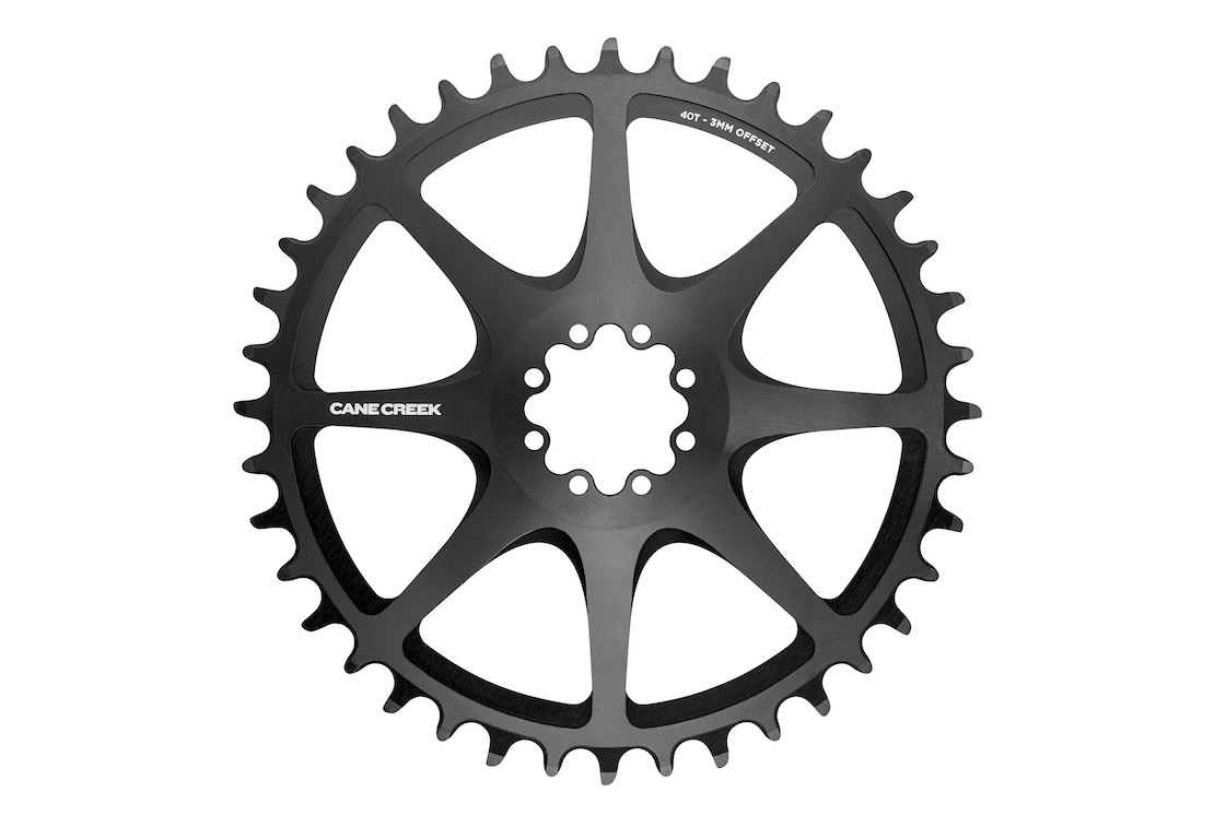 studio image of the ane Creek eewings chainring