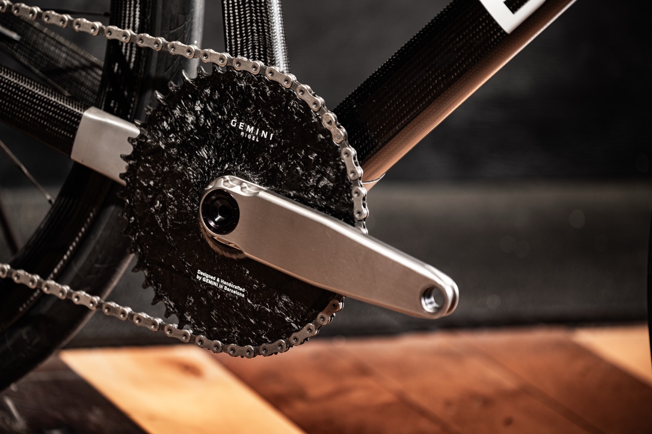 Baumier B01 All Road Bike ti cranks