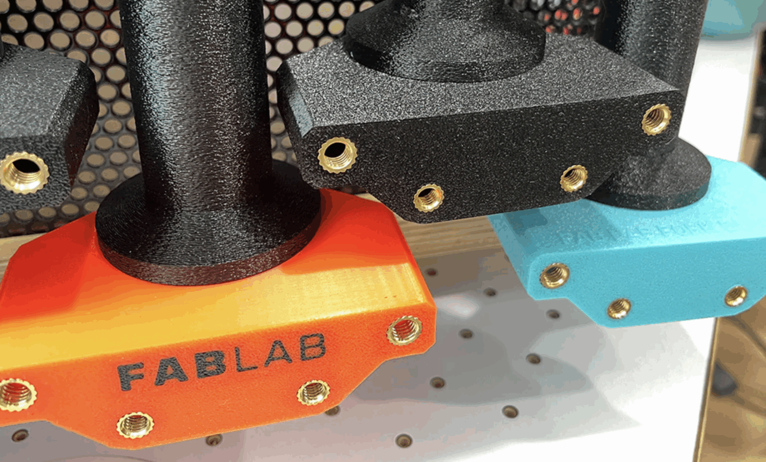 different color options for 3D-printed Dummy Fork