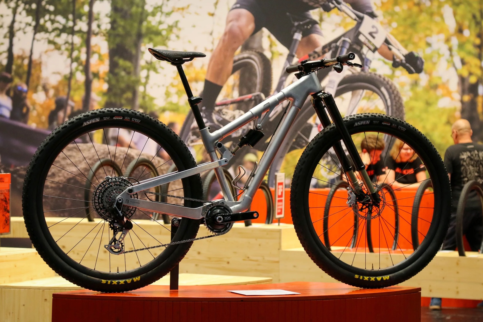 The Faction Bike Studio 32-inch prototype at Eurobike this year.