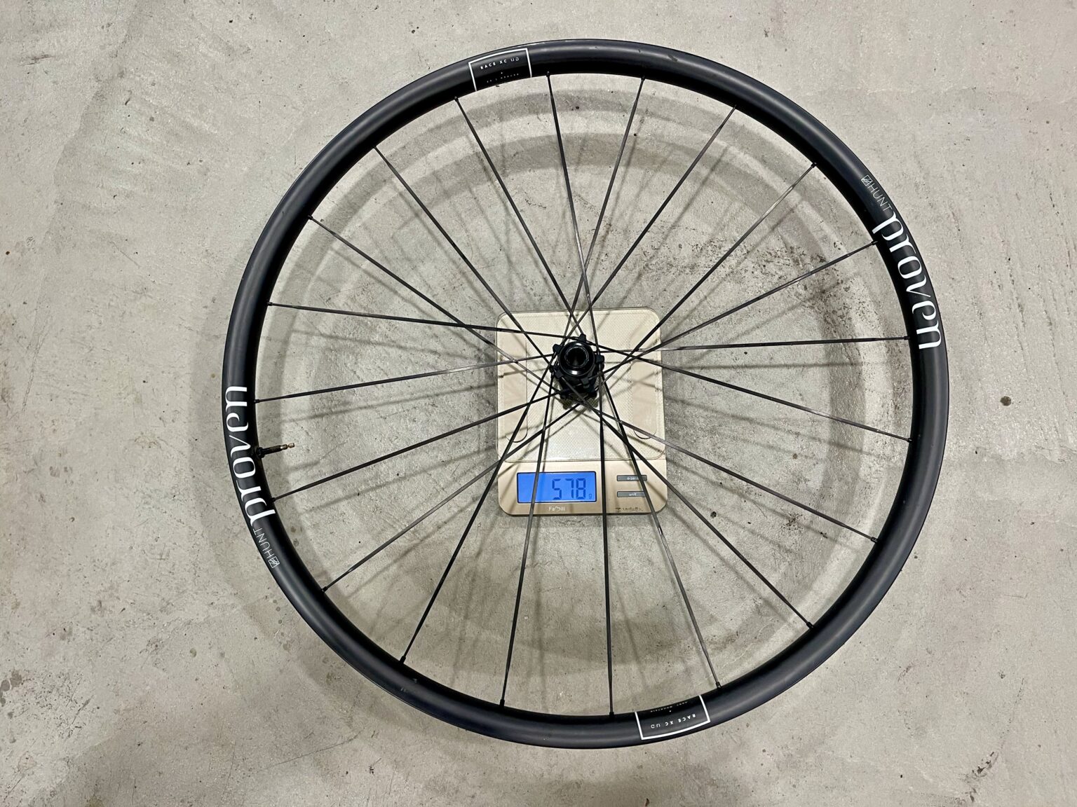 Hunt Proven Carbon XC UD Carbon weight