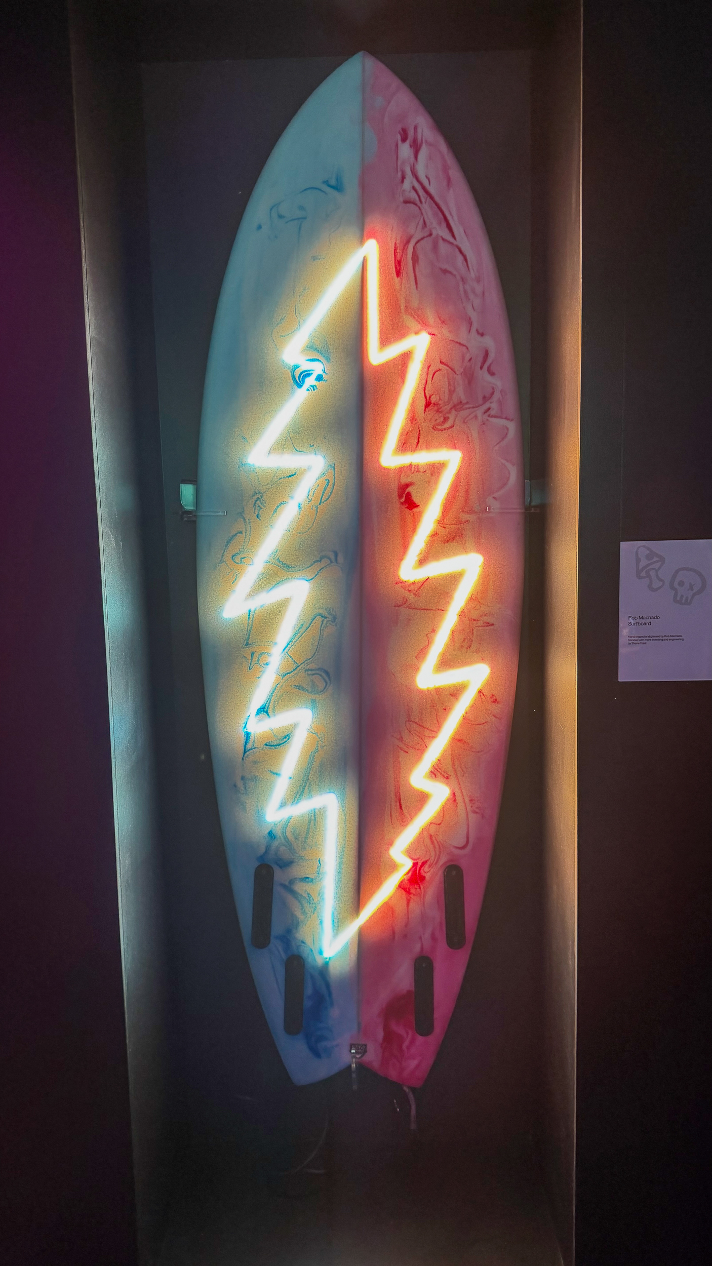 MOTM light up surf board