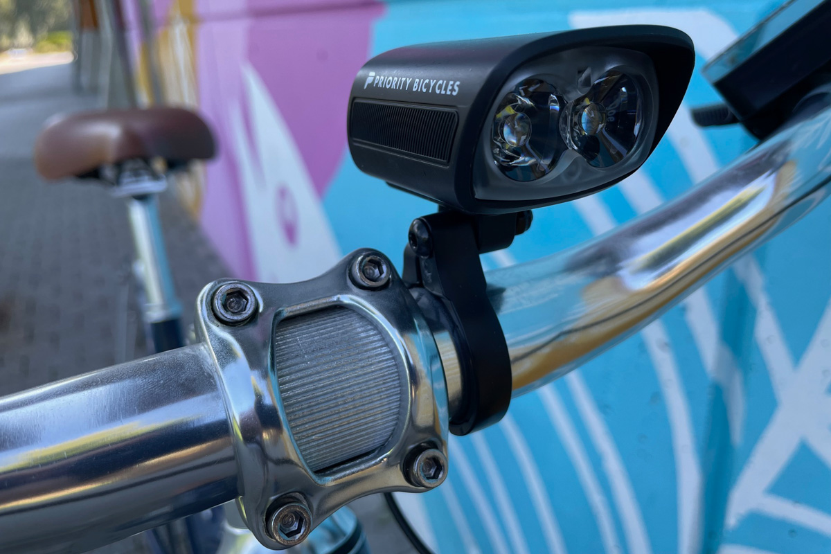 Priority Bicycles Glide, headlight