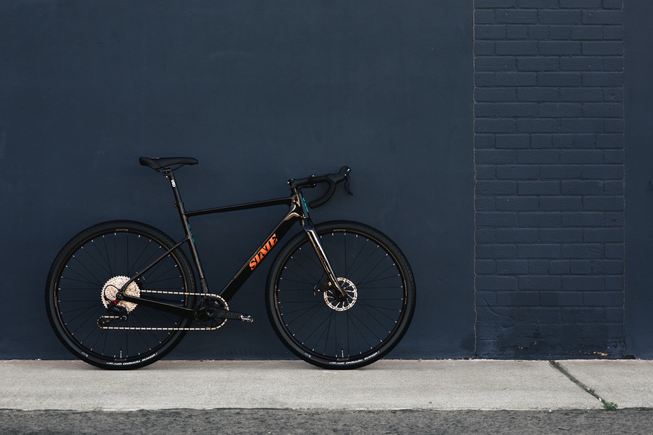 State Bicycles Carbon All-Road V2 wall