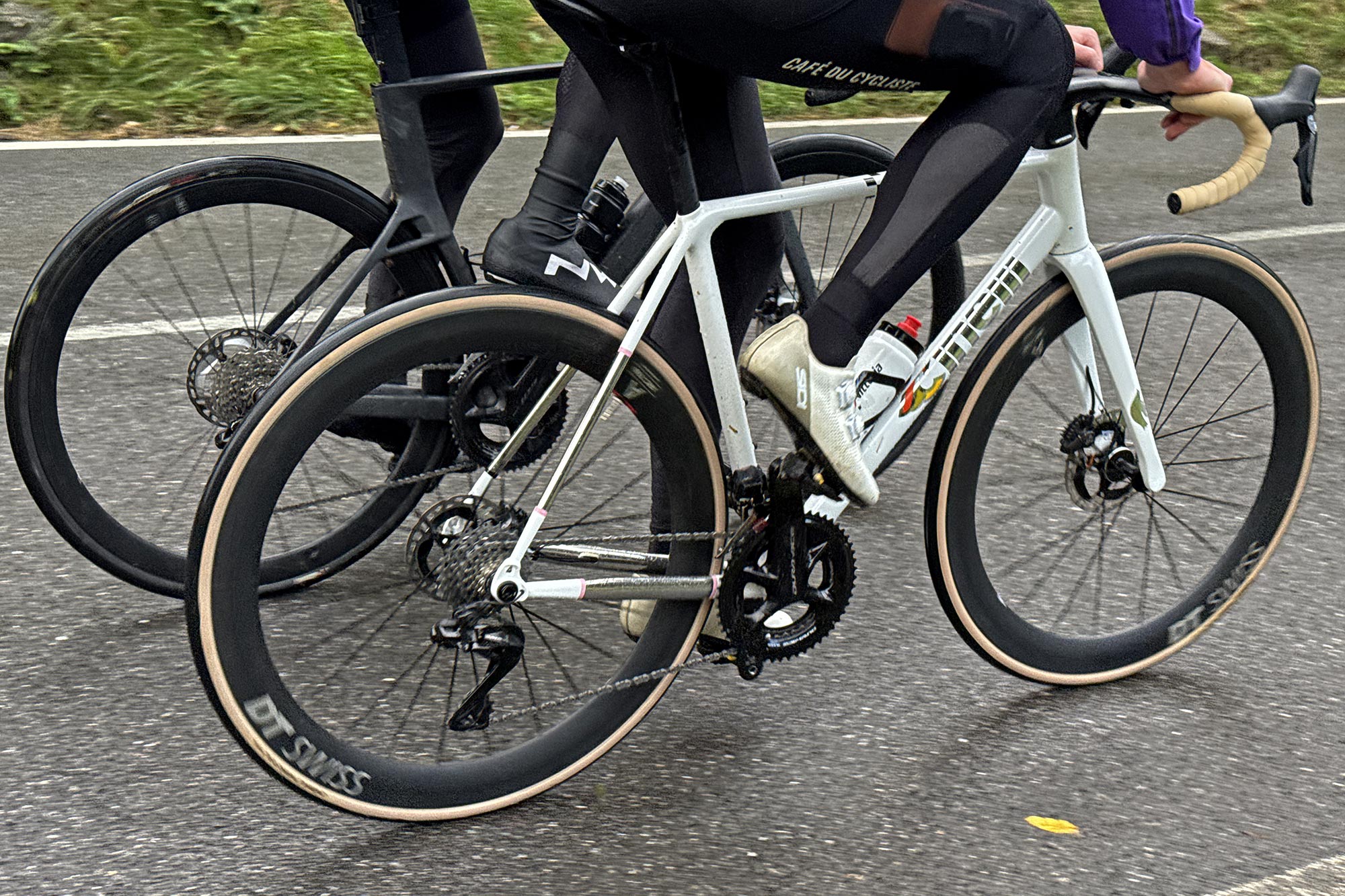 test riding both all-new Cinelli road bikes