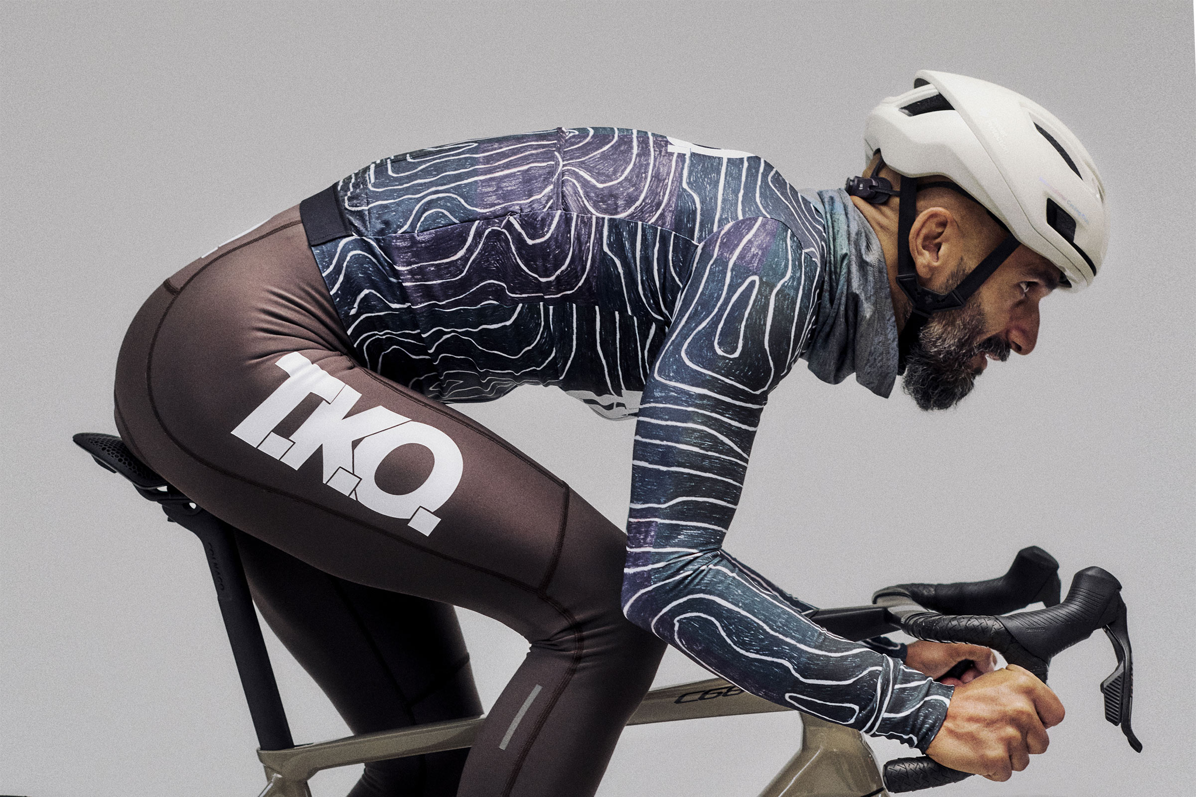 2025 Pas Normal Studios TKO limited edition fashion-forward cycling kit, riding