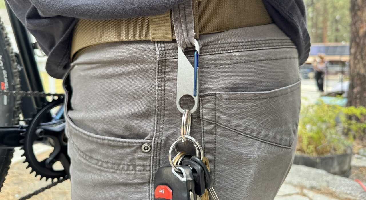 2025 Ron's Editor's Choice spurcycle ti key clip dangle