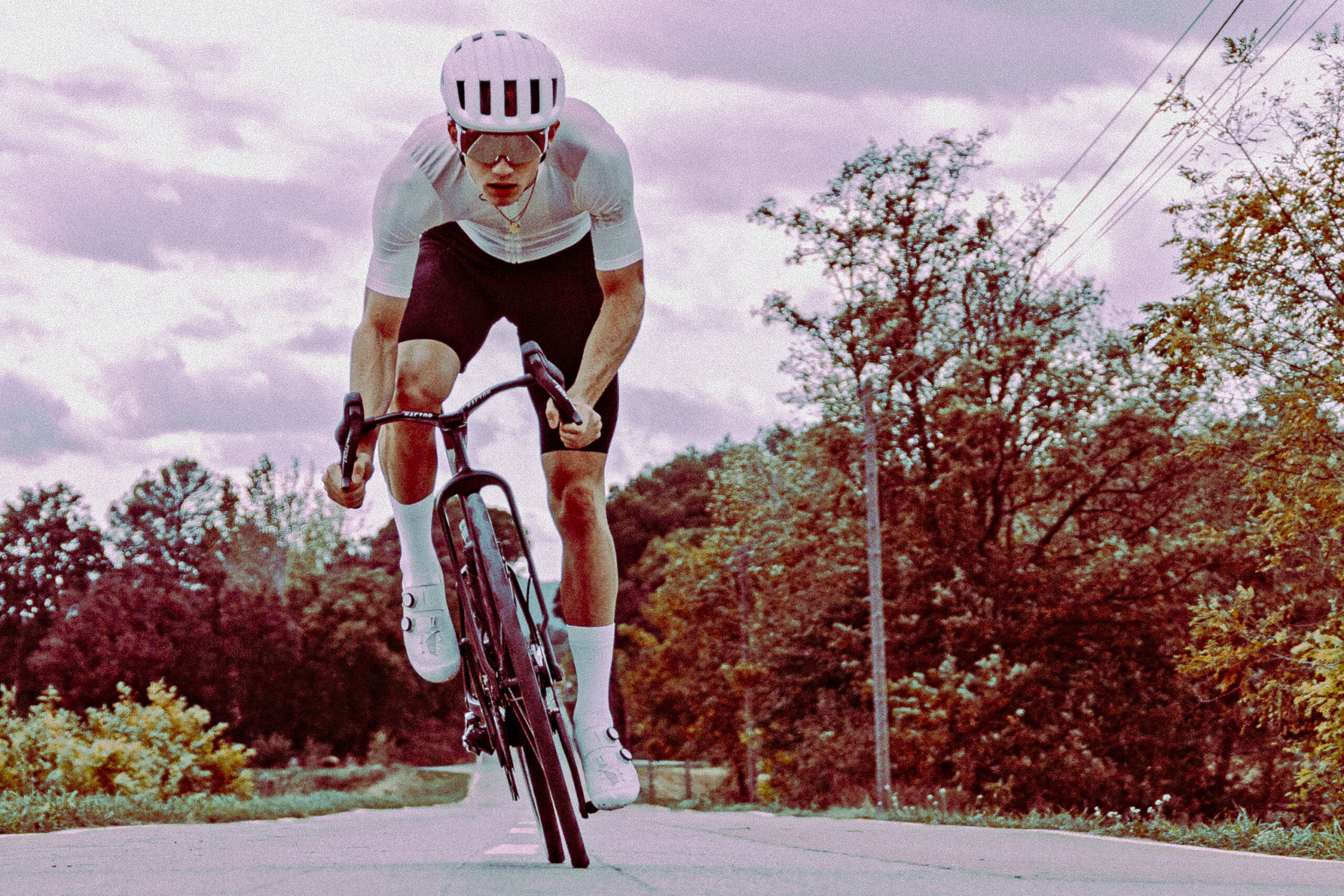 all-new Factor ONE aero road bike sprinting
