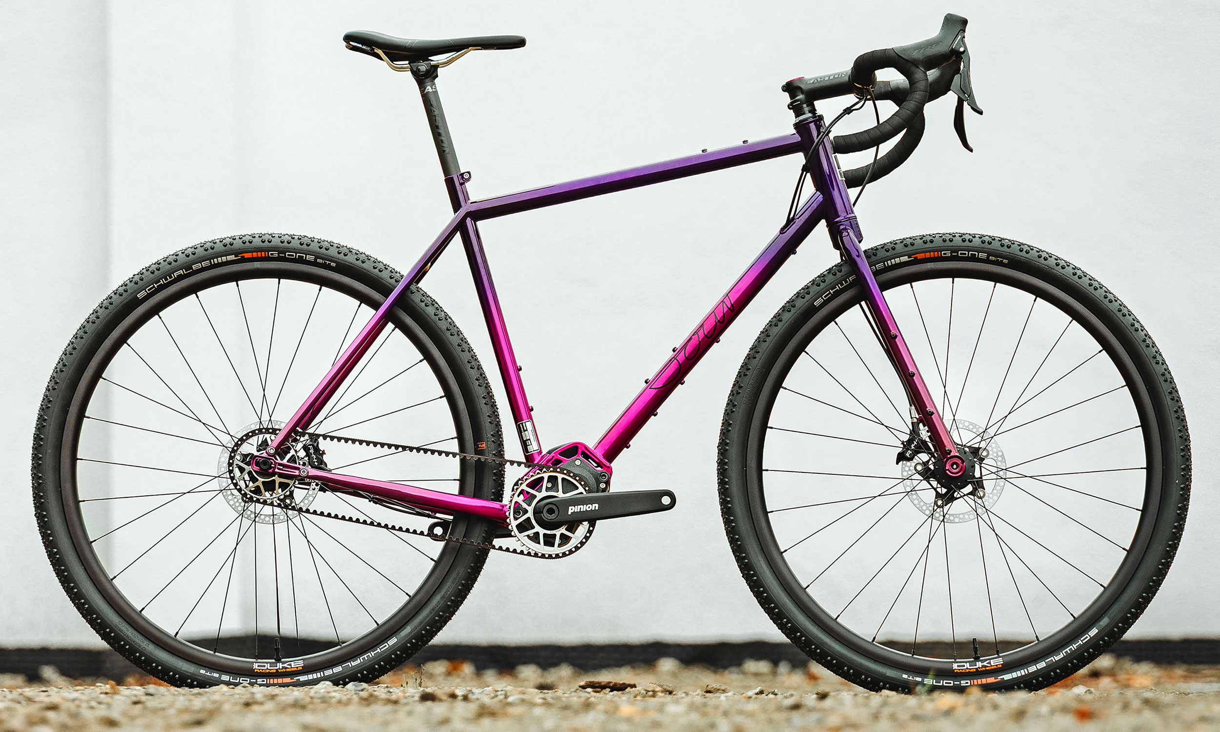 2026 Sour Purple Pie steel Pinion gearbox adventure gravel bike, complete