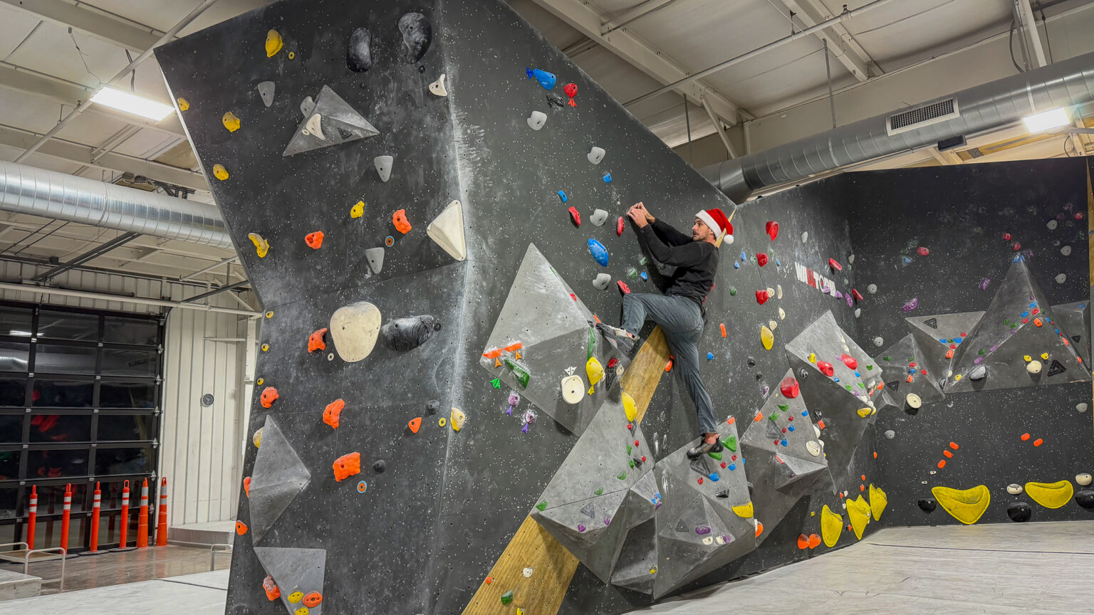 Mosaic indoor climbing gym